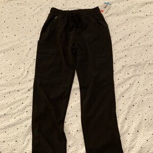 Hanes Black Women's Scrub Pants